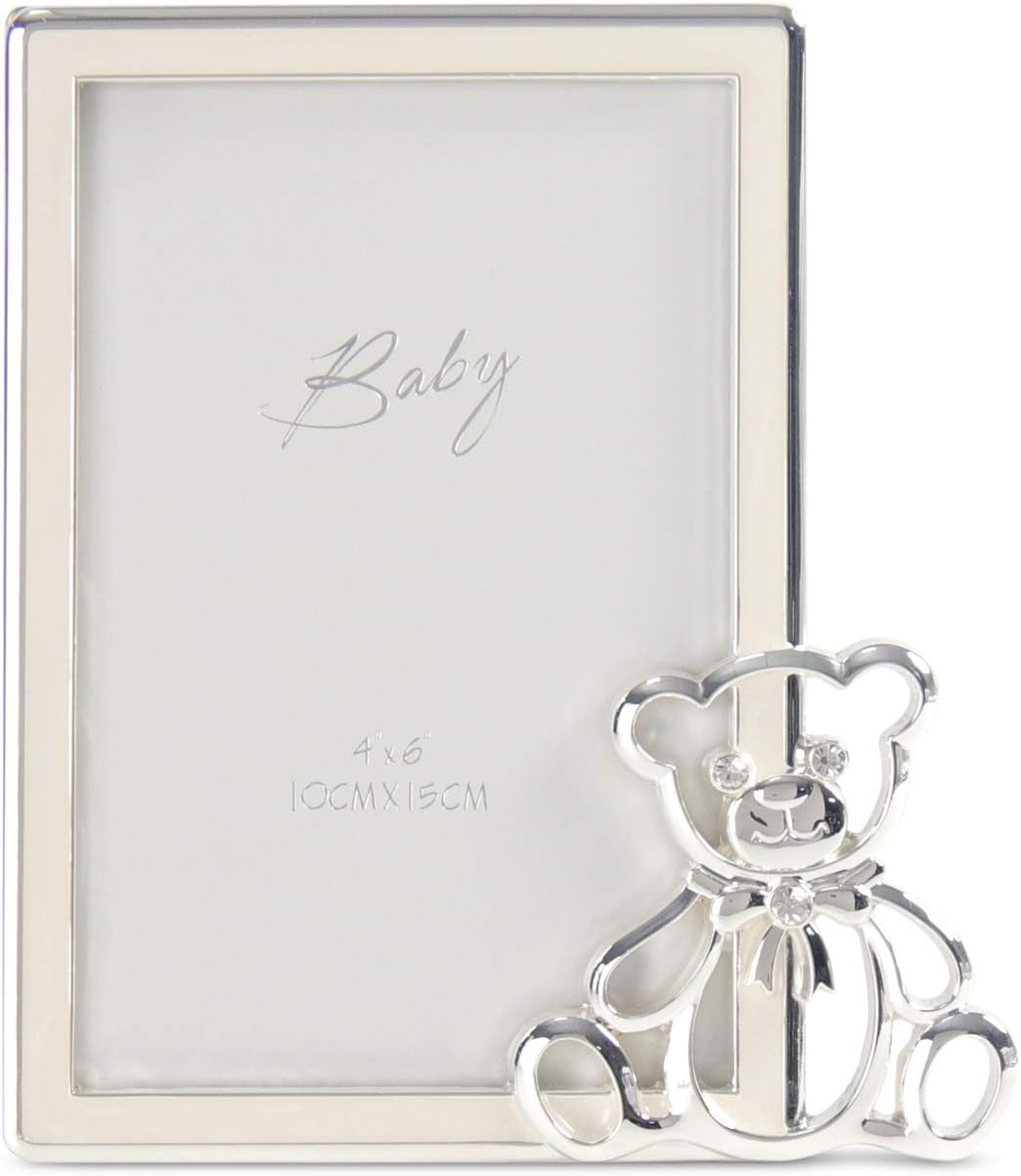 Teddy Bear Enamel Picture Frame-Baby Birthday Gifts/New Born Baby Gifts