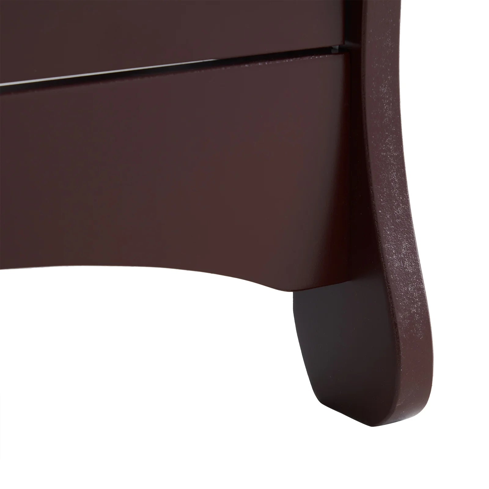 3-Drawer Diaper Changing Table with Safety Rails, Brown