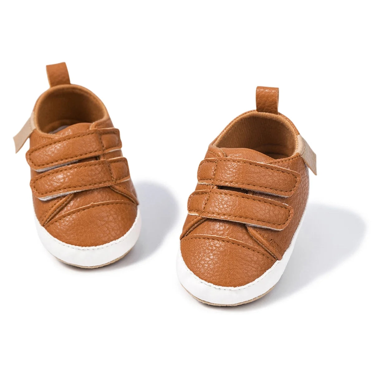 Baby Boys Girls Shoes High-Top Ankle Sneakers Toddler Soft Rubber Sole Infant Crib Shoes 0-18 Months