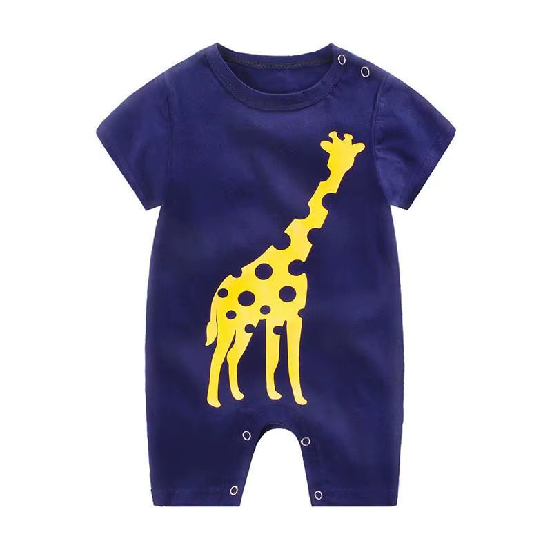 Romper Baby Girl Summer Clothes 100% Cotton Short Sleeved Jumpsuit for Newborn Babies Jumpsuit Baby Boy Clothes