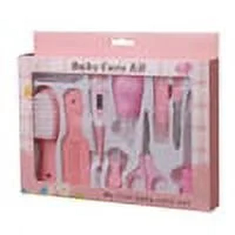 10 Pcs/Set Baby Health Care Set Portable Newborn Baby Tool Kits Kids Grooming Kit,Include Baby Comb, Baby Brush,Clipper Cleaner, Baby Scissors Etc,Gifts for a Baby Shower,