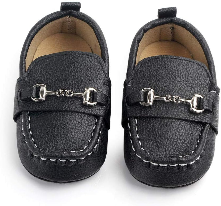 Baby Boys Girls Oxford Shoes PU Leather Soft Sole Sneakers Anti-Slip Toddler Ankle Boots Infant Walking Shoes
