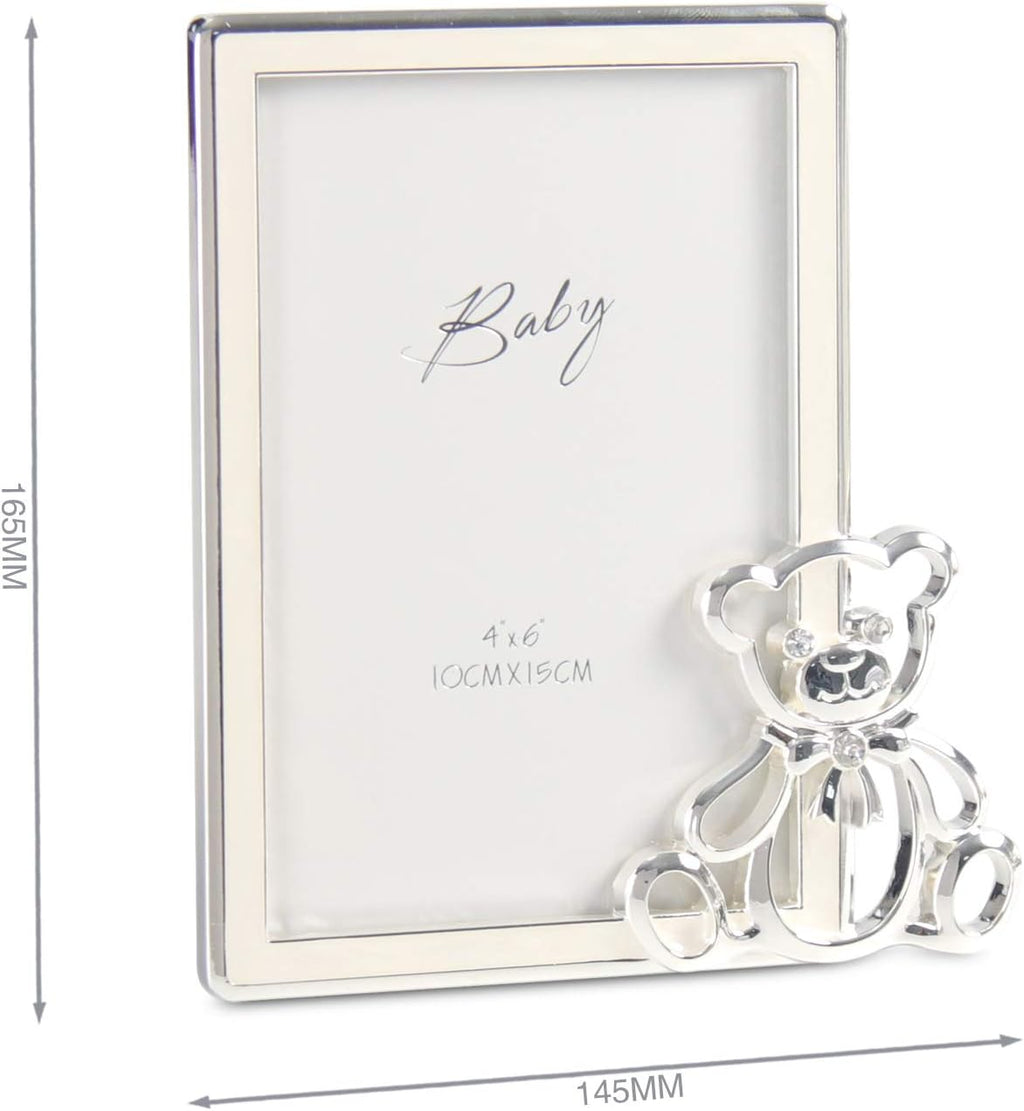 Teddy Bear Enamel Picture Frame-Baby Birthday Gifts/New Born Baby Gifts