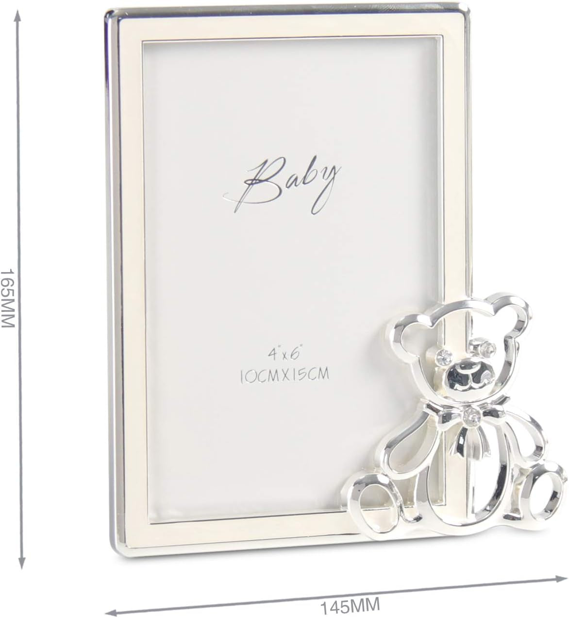 Teddy Bear Enamel Picture Frame-Baby Birthday Gifts/New Born Baby Gifts