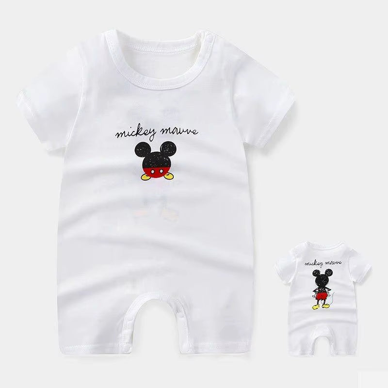 Romper Baby Girl Summer Clothes 100% Cotton Short Sleeved Jumpsuit for Newborn Babies Jumpsuit Baby Boy Clothes