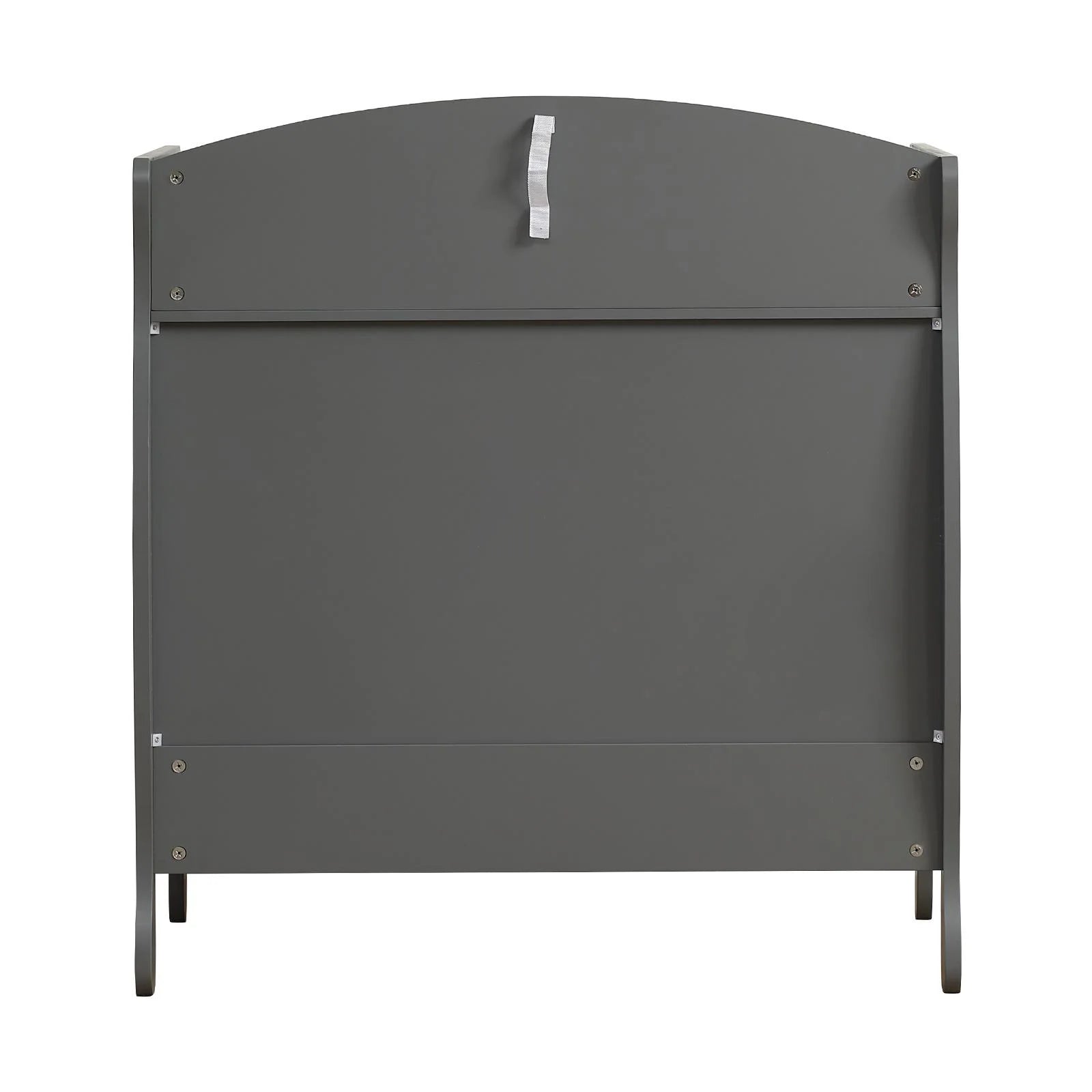 3-Drawer Changing Table, Infant Diaper Changing Station with Drawers, Safety Rails & Strap, Baby Changing Table Dresser for Nursery, Easy Assembly (Gray)
