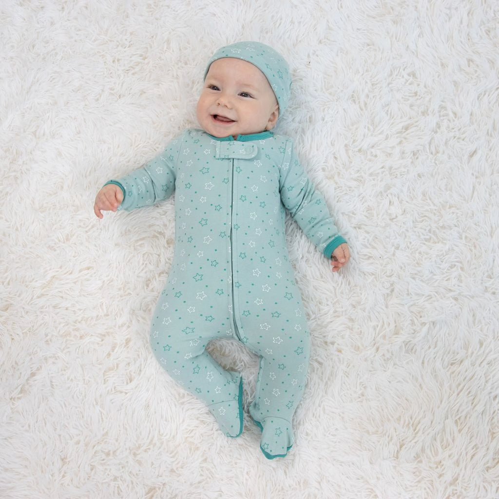 Restful Basics Baby Clothes 30-Pc Layette Set for Newborn Babies, Animal Design