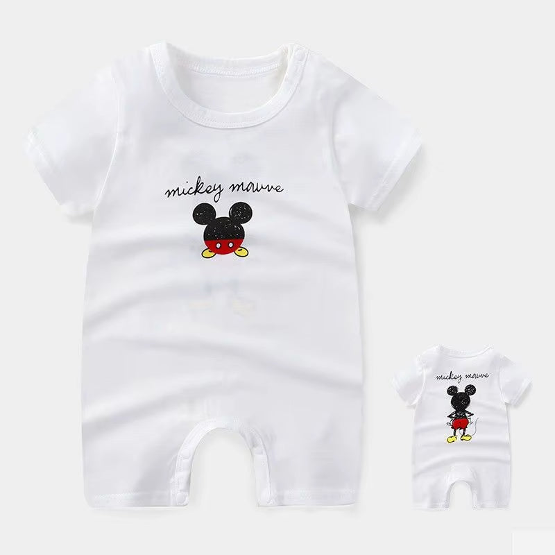 Romper Baby Girl Summer Clothes 100% Cotton Short Sleeved Jumpsuit for Newborn Babies Jumpsuit Baby Boy Clothes