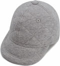 Baby Baseball Cap Infant Sun Hat, Cotton Knit with Soft Brim, Adjustable Soft Newborn Toddler Cap