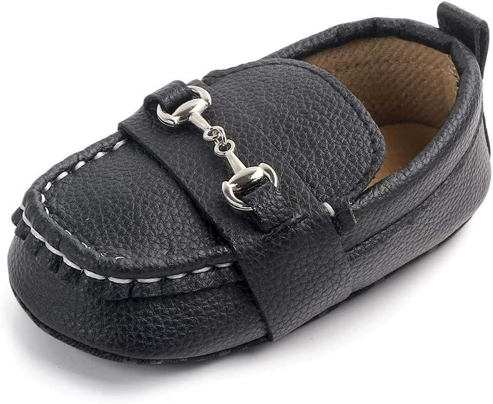 Baby Boys Girls Oxford Shoes PU Leather Soft Sole Sneakers Anti-Slip Toddler Ankle Boots Infant Walking Shoes