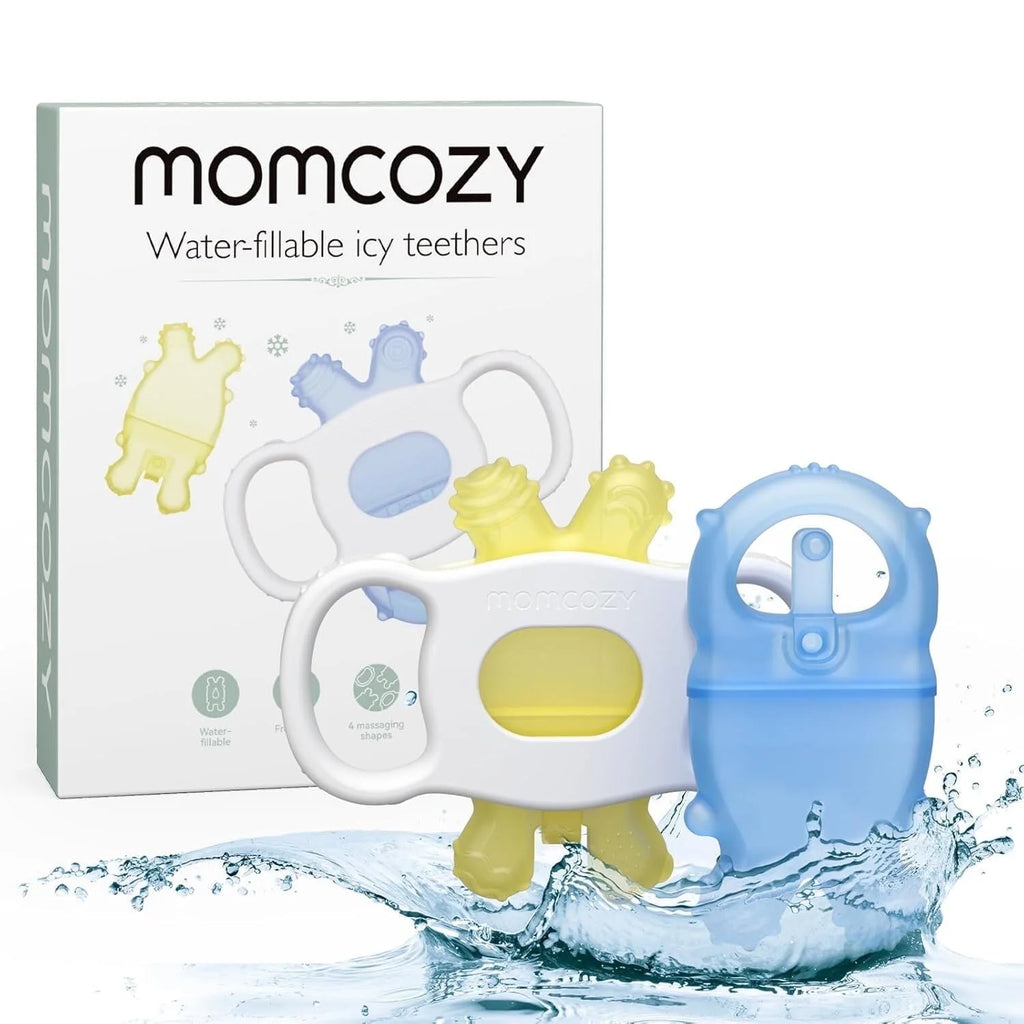Baby Teether Toys, Baby Teething Toys Chill Teether, 2 Pcs
