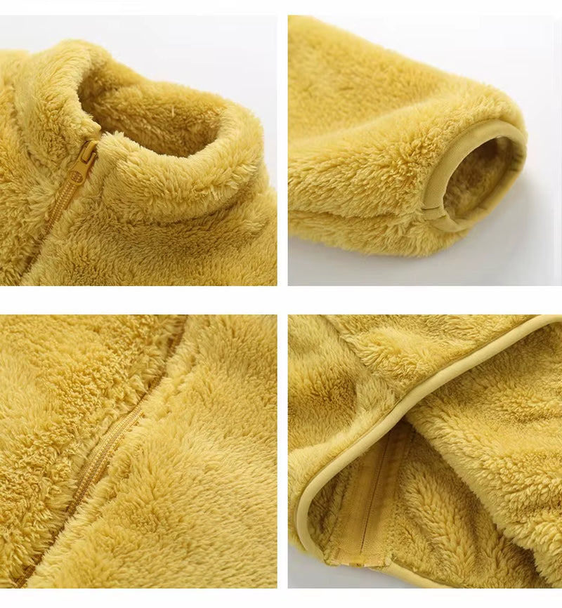 Kids Winter Coats 2025 New Children Outerwear Boy Warm Fleece Jacket Baby Girls Jackets for Autumn Spring Children Clothing