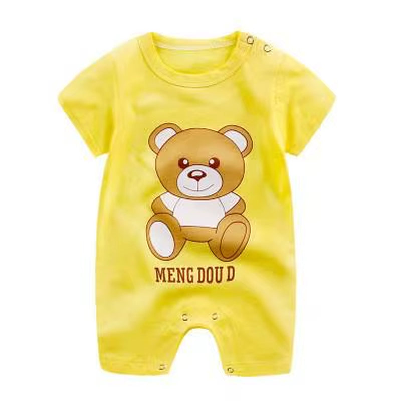Romper Baby Girl Summer Clothes 100% Cotton Short Sleeved Jumpsuit for Newborn Babies Jumpsuit Baby Boy Clothes