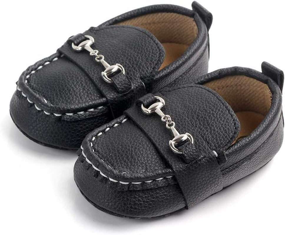 Baby Boys Girls Oxford Shoes PU Leather Soft Sole Sneakers Anti-Slip Toddler Ankle Boots Infant Walking Shoes