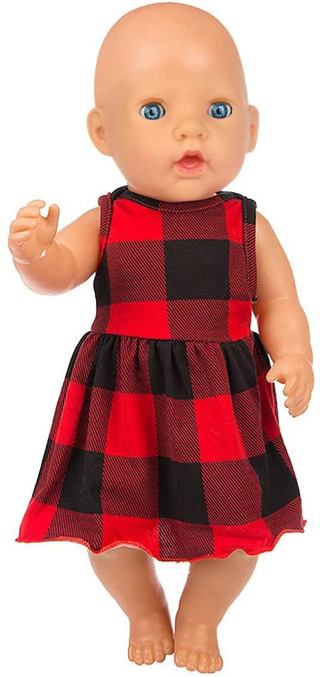5 Sets 14-16 Inch Baby Doll Clothes and Headbands Outfits Pjs for 43Cm New Born Baby Dolls, 15 Inch Baby Doll, 18 Inch Girl Doll ﻿