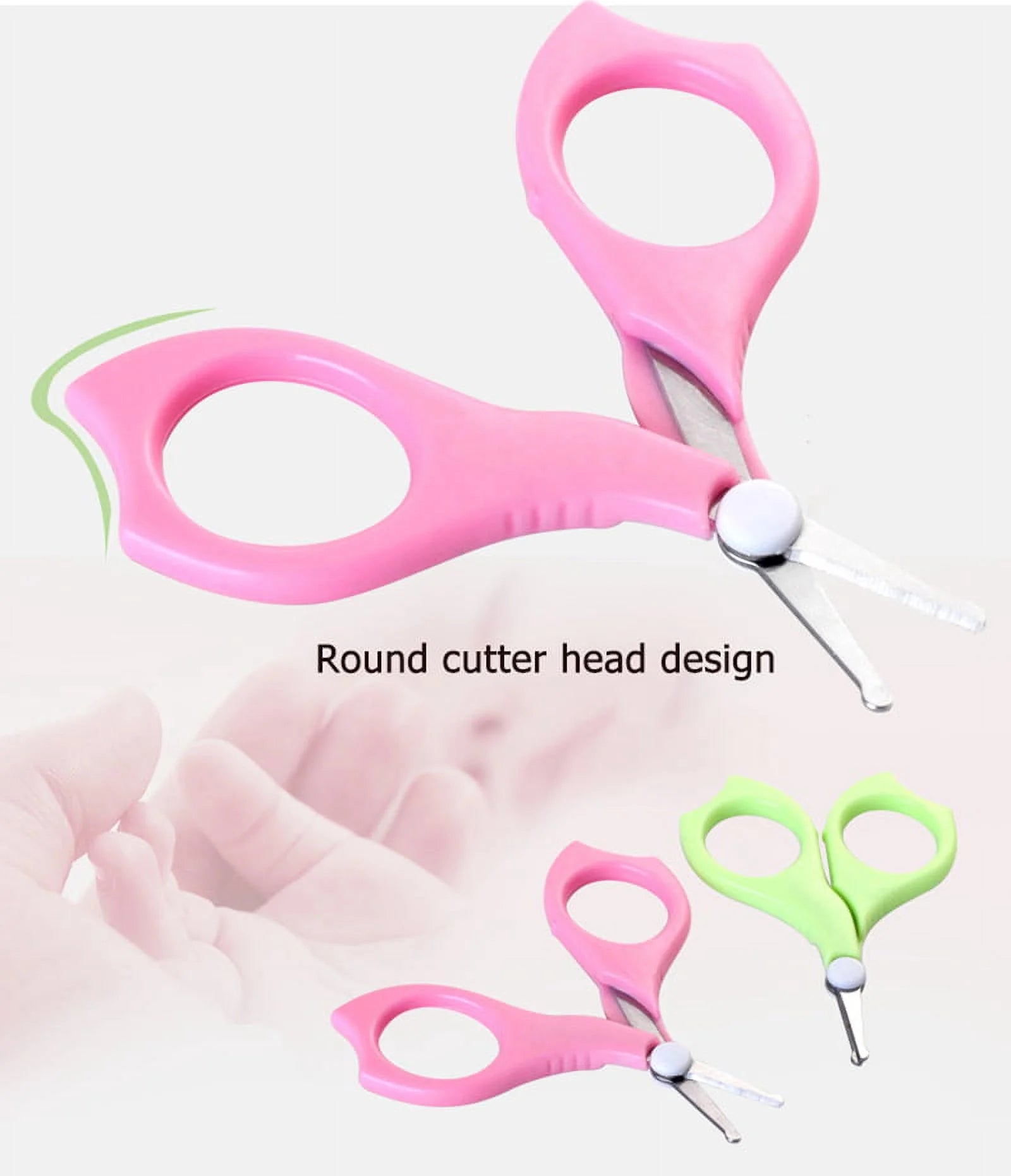 10Pcs/Set Baby Health Care Kit,Portable Newborn Infant Nursery Set Kids Grooming Kit Baby Nail Clipper Brush Comb Cleaning Sets,Baby Nail Scissors, Nail Clipper(Random Color)