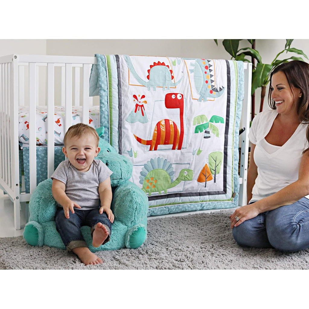 Dinosaur Mobile for Crib - Baby Mobile for Crib - Musical Crib Mobile - Fun Whimsical Musical Mobile for Cribs - Rotating Nursery Mobile for Crib - Baby Crib Mobile for Boys and Girls